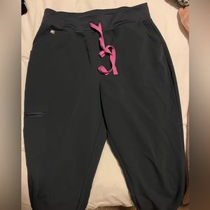 women's Night Sky Zamora™ High Waisted 2.0 - Petite Jogger Scrub Pants - L